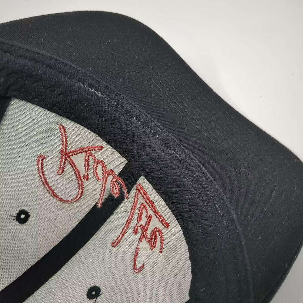 Fly Racing Ride Life Trucker Hat Black Red OS Mesh Snapback Embroidered Moto - Picture 8 of 9